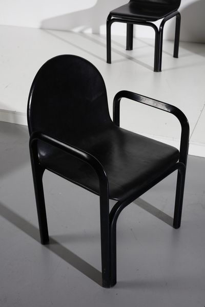 AULENTI GAE (1927 - 2012) : Sei sedie Orsay per Knoll  - Asta Asta 378 | DESIGN E ARTI DECORATIVE DEL NOVECENTO - DESIGN Online - Associazione Nazionale - Case d'Asta italiane