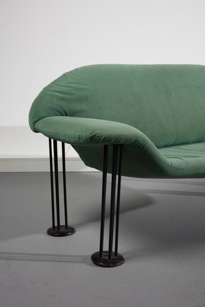 BURKHARD VOGTHERR  (n. 1942) : Coppia di divani Air Sofa per Hain & Thome  - Asta Asta 378 | DESIGN E ARTI DECORATIVE DEL NOVECENTO - DESIGN Online - Associazione Nazionale - Case d'Asta italiane