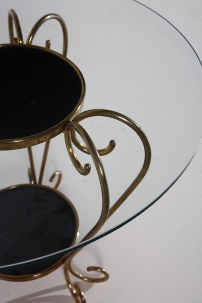 MANIFATTURA ITALIANA : Tavolino gueridon  - Asta Asta 378 | DESIGN E ARTI DECORATIVE DEL NOVECENTO - DESIGN Online - Associazione Nazionale - Case d'Asta italiane