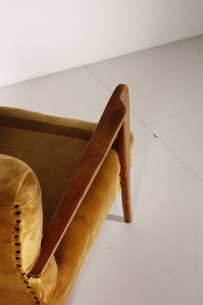 MANIFATTURA ITALIANA : Coppia di poltrone  - Asta Asta 378 | DESIGN E ARTI DECORATIVE DEL NOVECENTO - DESIGN Online - Associazione Nazionale - Case d'Asta italiane