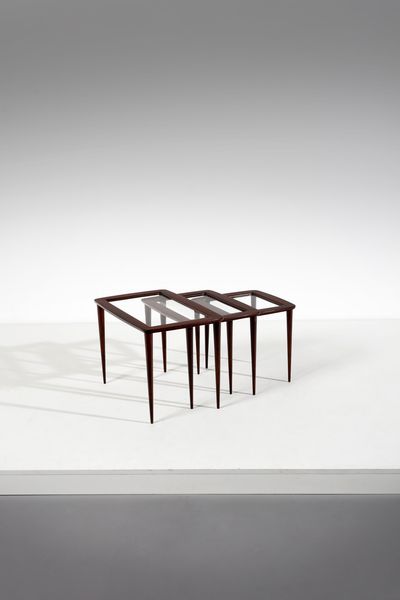 DE BAGGIS : Tre tavolini  - Asta Asta 378 | DESIGN E ARTI DECORATIVE DEL NOVECENTO - DESIGN Online - Associazione Nazionale - Case d'Asta italiane