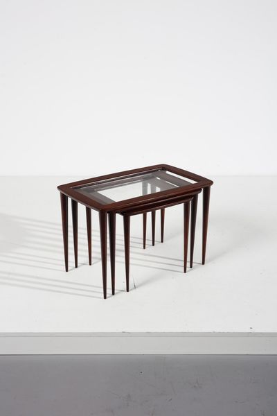 DE BAGGIS : Tre tavolini  - Asta Asta 378 | DESIGN E ARTI DECORATIVE DEL NOVECENTO - DESIGN Online - Associazione Nazionale - Case d'Asta italiane