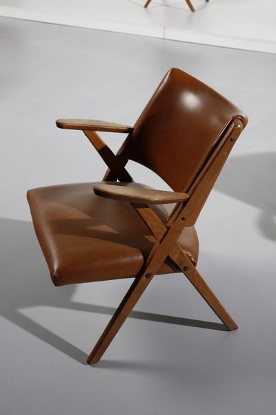 DAL VERA ANTONIO & FIGLI : Sette poltroncine  - Asta Asta 378 | DESIGN E ARTI DECORATIVE DEL NOVECENTO - DESIGN Online - Associazione Nazionale - Case d'Asta italiane