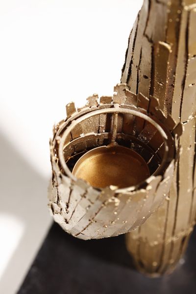 MANIFATTURA ITALIANA : Lampada scultura da tavolo  - Asta Asta 378 | DESIGN E ARTI DECORATIVE DEL NOVECENTO - DESIGN Online - Associazione Nazionale - Case d'Asta italiane