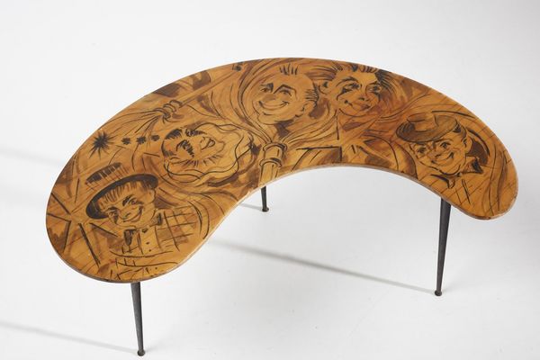 MANIFATTURA ITALIANA : Tavolino da salotto  - Asta Asta 378 | DESIGN E ARTI DECORATIVE DEL NOVECENTO - DESIGN Online - Associazione Nazionale - Case d'Asta italiane