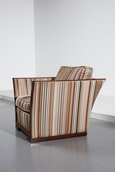 MANIFATTURA ITALIANA : Coppia di poltrone  - Asta Asta 378 | DESIGN E ARTI DECORATIVE DEL NOVECENTO - DESIGN Online - Associazione Nazionale - Case d'Asta italiane