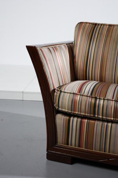 MANIFATTURA ITALIANA : Coppia di poltrone  - Asta Asta 378 | DESIGN E ARTI DECORATIVE DEL NOVECENTO - DESIGN Online - Associazione Nazionale - Case d'Asta italiane