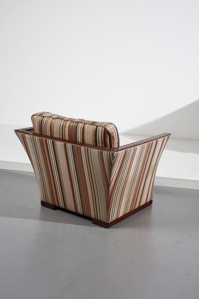 MANIFATTURA ITALIANA : Coppia di poltrone  - Asta Asta 378 | DESIGN E ARTI DECORATIVE DEL NOVECENTO - DESIGN Online - Associazione Nazionale - Case d'Asta italiane