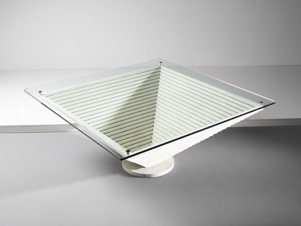 MANIFATTURA ITALIANA : Grande tavolo  - Asta Asta 378 | DESIGN E ARTI DECORATIVE DEL NOVECENTO - DESIGN Online - Associazione Nazionale - Case d'Asta italiane