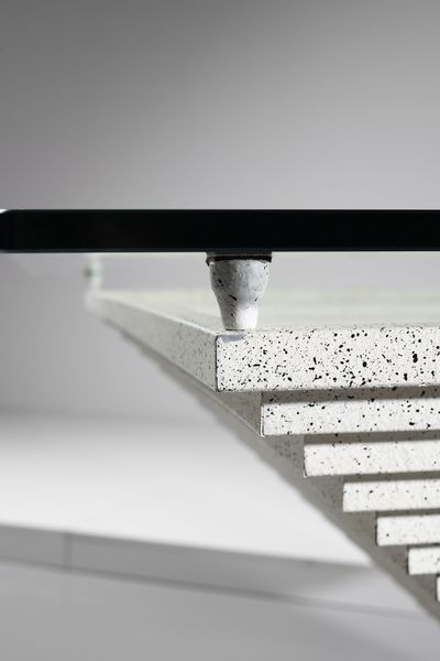 MANIFATTURA ITALIANA : Grande tavolo  - Asta Asta 378 | DESIGN E ARTI DECORATIVE DEL NOVECENTO - DESIGN Online - Associazione Nazionale - Case d'Asta italiane