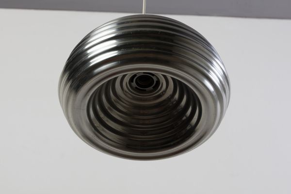 CASTIGLIONI ACHILLE (1918 -2002) & PIERGIACOMO (1913 - 1968) : Lampada a sospensione Splgen Br�u per Flos  - Asta Asta 378 | DESIGN E ARTI DECORATIVE DEL NOVECENTO - DESIGN Online - Associazione Nazionale - Case d'Asta italiane