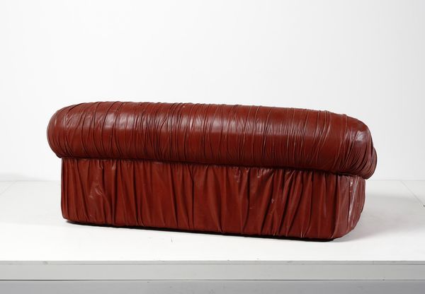 DE PAS , D'URBINO e LOMAZZI : Divano per Dall'Oca  - Asta Asta 378 | DESIGN E ARTI DECORATIVE DEL NOVECENTO - DESIGN Online - Associazione Nazionale - Case d'Asta italiane