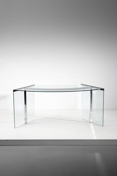 GALLOTTI E RADICE : Tavolo consolle a demilune  - Asta Asta 378 | DESIGN E ARTI DECORATIVE DEL NOVECENTO - DESIGN Online - Associazione Nazionale - Case d'Asta italiane