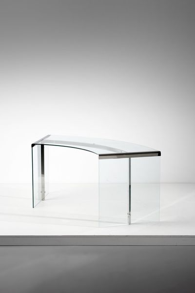 GALLOTTI E RADICE : Tavolo consolle a demilune  - Asta Asta 378 | DESIGN E ARTI DECORATIVE DEL NOVECENTO - DESIGN Online - Associazione Nazionale - Case d'Asta italiane