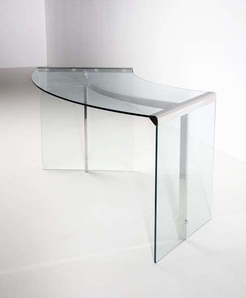 GALLOTTI E RADICE : Tavolo consolle a demilune  - Asta Asta 378 | DESIGN E ARTI DECORATIVE DEL NOVECENTO - DESIGN Online - Associazione Nazionale - Case d'Asta italiane