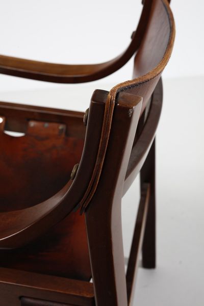 HAUNER CARLO  (1927 - 1996) : Poltrona per Forma Mompiano  - Asta Asta 378 | DESIGN E ARTI DECORATIVE DEL NOVECENTO - DESIGN Online - Associazione Nazionale - Case d'Asta italiane