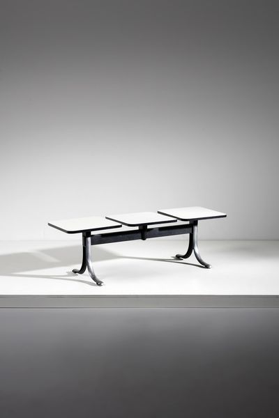 TECNO : attribuito. Panca  - Asta Asta 378 | DESIGN E ARTI DECORATIVE DEL NOVECENTO - DESIGN Online - Associazione Nazionale - Case d'Asta italiane