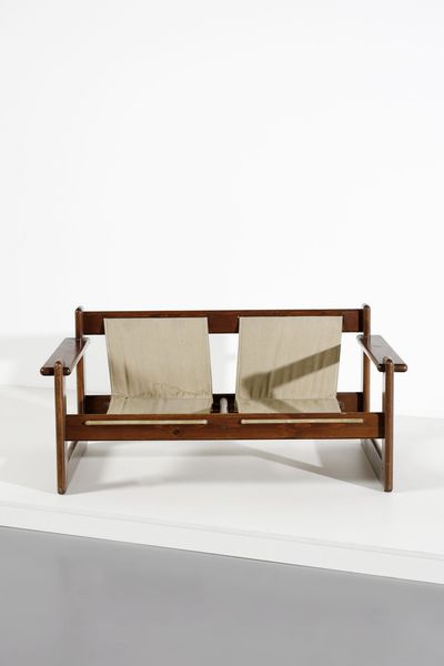 MANIFATTURA BRASILIANA : Divano  - Asta Asta 378 | DESIGN E ARTI DECORATIVE DEL NOVECENTO - DESIGN Online - Associazione Nazionale - Case d'Asta italiane