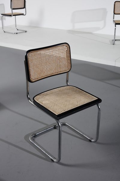 BREUER MARCEL LAJOS (1902 - 1981) : Nove sedie Cesca  - Asta Asta 378 | DESIGN E ARTI DECORATIVE DEL NOVECENTO - DESIGN Online - Associazione Nazionale - Case d'Asta italiane