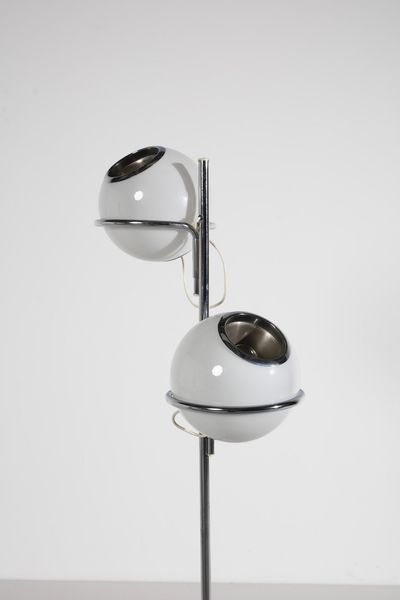 SCIOLARI GAETANO : Lampada da terra  - Asta Asta 378 | DESIGN E ARTI DECORATIVE DEL NOVECENTO - DESIGN Online - Associazione Nazionale - Case d'Asta italiane