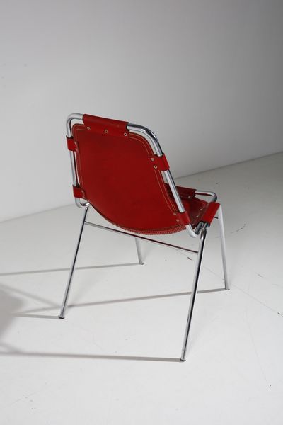 PERRIAND CHARLOTTE  (1903 - 1999) : Coppia di sedie per Les Arcs  - Asta Asta 378 | DESIGN E ARTI DECORATIVE DEL NOVECENTO - DESIGN Online - Associazione Nazionale - Case d'Asta italiane