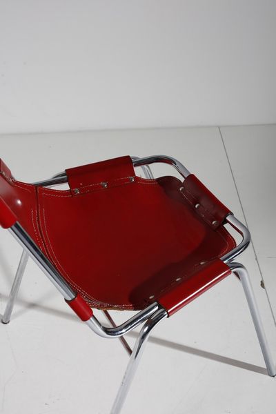 PERRIAND CHARLOTTE  (1903 - 1999) : Coppia di sedie per Les Arcs  - Asta Asta 378 | DESIGN E ARTI DECORATIVE DEL NOVECENTO - DESIGN Online - Associazione Nazionale - Case d'Asta italiane