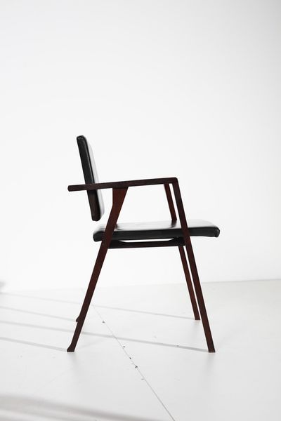 ALBINI FRANCO (1905 - 1977) : Sei sedie Luisa per Poggi  - Asta Asta 378 | DESIGN E ARTI DECORATIVE DEL NOVECENTO - DESIGN Online - Associazione Nazionale - Case d'Asta italiane