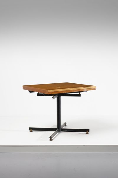 GARDELLA IGNAZIO (1905 - 1999) : Tavolo da pranzo allungabile  - Asta Asta 378 | DESIGN E ARTI DECORATIVE DEL NOVECENTO - DESIGN Online - Associazione Nazionale - Case d'Asta italiane