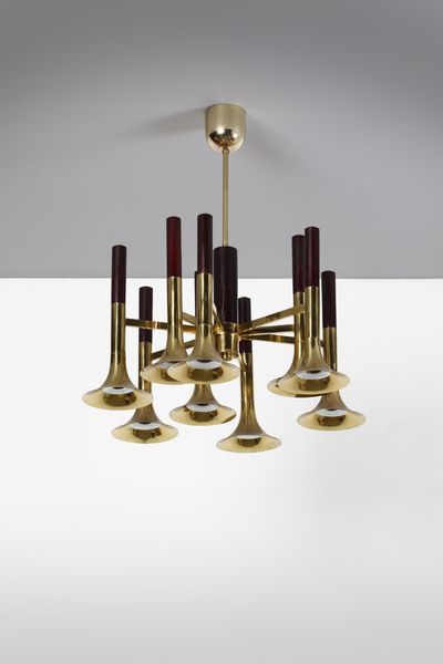 LUMI MILANO : Lampada a sospensione  - Asta Asta 378 | DESIGN E ARTI DECORATIVE DEL NOVECENTO - DESIGN Online - Associazione Nazionale - Case d'Asta italiane