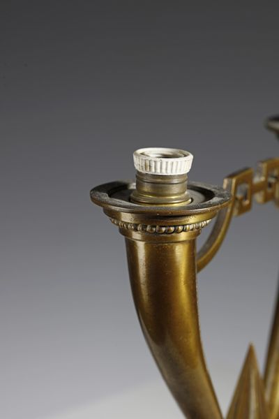 PONTI GIO (1891 - 1979) : attribuito. Lampada da tavolo  - Asta Asta 378 | DESIGN E ARTI DECORATIVE DEL NOVECENTO - DESIGN Online - Associazione Nazionale - Case d'Asta italiane