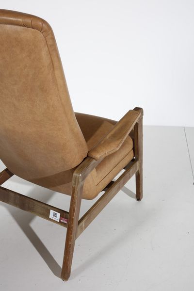 BRUK ARNESTAD : attribuito. Coppia di poltrone per Cassina  - Asta Asta 378 | DESIGN E ARTI DECORATIVE DEL NOVECENTO - DESIGN Online - Associazione Nazionale - Case d'Asta italiane