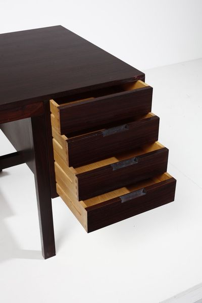 BREUER MARCEL LAJOS (1902 - 1981) : Scrivania Canaan per Gavina  - Asta Asta 378 | DESIGN E ARTI DECORATIVE DEL NOVECENTO - DESIGN Online - Associazione Nazionale - Case d'Asta italiane