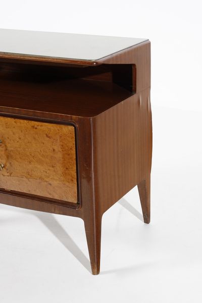 MANIFATTURA ITALIANA : Coppia di comodini  - Asta Asta 378 | DESIGN E ARTI DECORATIVE DEL NOVECENTO - DESIGN Online - Associazione Nazionale - Case d'Asta italiane