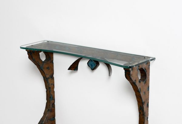 LONGOBARD VERONA : Consolle con specchio  - Asta Asta 378 | DESIGN E ARTI DECORATIVE DEL NOVECENTO - DESIGN Online - Associazione Nazionale - Case d'Asta italiane