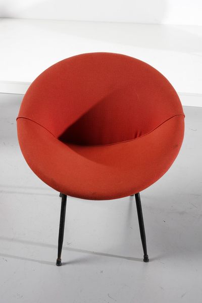 MANIFATTURA ITALIANA : Quattro poltroncine  - Asta Asta 378 | DESIGN E ARTI DECORATIVE DEL NOVECENTO - DESIGN Online - Associazione Nazionale - Case d'Asta italiane