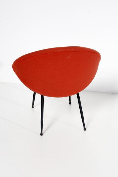 MANIFATTURA ITALIANA : Quattro poltroncine  - Asta Asta 378 | DESIGN E ARTI DECORATIVE DEL NOVECENTO - DESIGN Online - Associazione Nazionale - Case d'Asta italiane