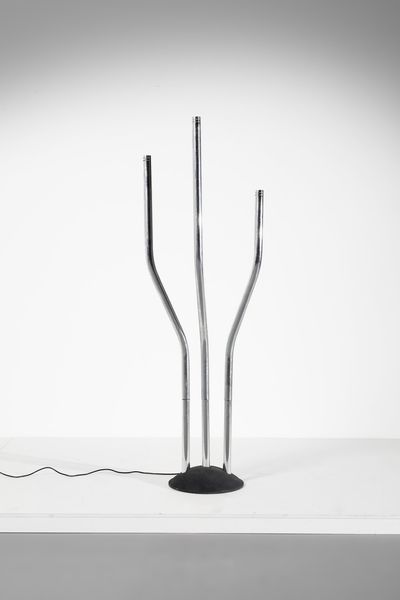 MARTINELLI ELIO (1921 - 2004) : attribuito. Lampada da terra  - Asta Asta 378 | DESIGN E ARTI DECORATIVE DEL NOVECENTO - DESIGN Online - Associazione Nazionale - Case d'Asta italiane