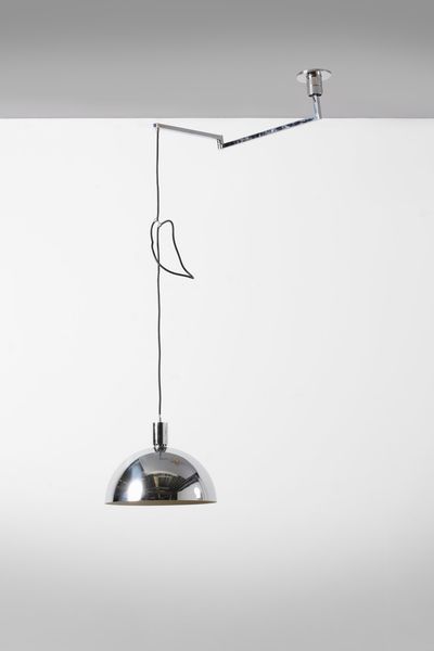 ALBINI FRANCO (1905 - 1977) : Lampada a sospensione serie AS412  per Sirrah  - Asta Asta 378 | DESIGN E ARTI DECORATIVE DEL NOVECENTO - DESIGN Online - Associazione Nazionale - Case d'Asta italiane