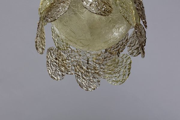 VISTOSI GINO (1925 - 1980) : Coppia di lampadari per Vistosi Murano  - Asta Asta 378 | DESIGN E ARTI DECORATIVE DEL NOVECENTO - DESIGN Online - Associazione Nazionale - Case d'Asta italiane