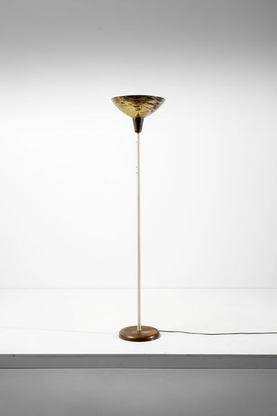 LUMEN MILANO : Lampada da terra  - Asta Asta 378 | DESIGN E ARTI DECORATIVE DEL NOVECENTO - DESIGN Online - Associazione Nazionale - Case d'Asta italiane