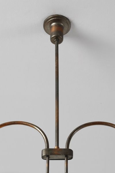 ULRICH GUGLIELMO (1904 - 1977) : Lampada a sospensione per Manifattura Strada, Milano  - Asta Asta 378 | DESIGN E ARTI DECORATIVE DEL NOVECENTO - DESIGN Online - Associazione Nazionale - Case d'Asta italiane