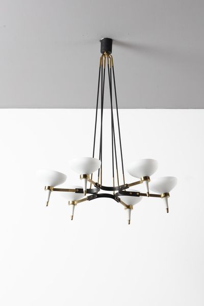 CHIARINI ILLUMINAZIONE : lampada a sospensione  - Asta Asta 378 | DESIGN E ARTI DECORATIVE DEL NOVECENTO - DESIGN Online - Associazione Nazionale - Case d'Asta italiane