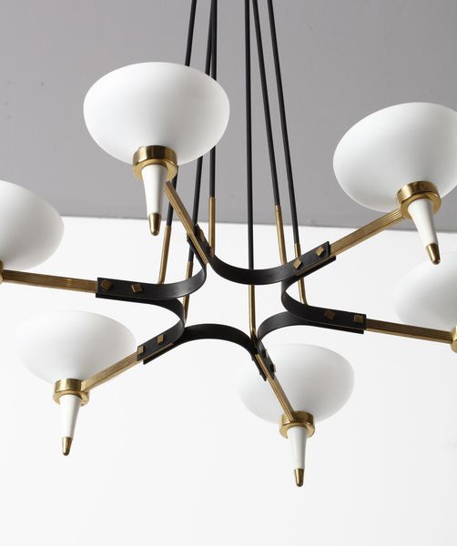 CHIARINI ILLUMINAZIONE : lampada a sospensione  - Asta Asta 378 | DESIGN E ARTI DECORATIVE DEL NOVECENTO - DESIGN Online - Associazione Nazionale - Case d'Asta italiane