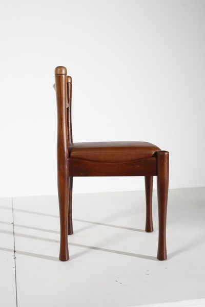 COPPOLA SILVIO (1920 - 1986) : Quattro sedie 620 per Bernini  - Asta Asta 378 | DESIGN E ARTI DECORATIVE DEL NOVECENTO - DESIGN Online - Associazione Nazionale - Case d'Asta italiane