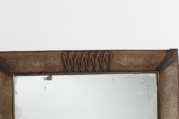 MANIFATTURA ITALIANA : Specchio  - Asta Asta 378 | DESIGN E ARTI DECORATIVE DEL NOVECENTO - DESIGN Online - Associazione Nazionale - Case d'Asta italiane