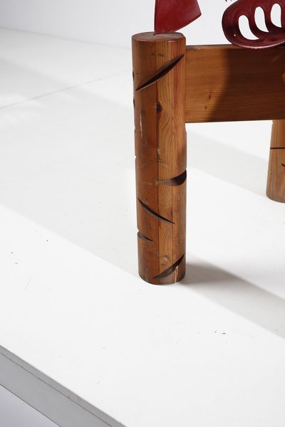 V. BONDARENKO : Poltrona scultura  - Asta Asta 378 | DESIGN E ARTI DECORATIVE DEL NOVECENTO - DESIGN Online - Associazione Nazionale - Case d'Asta italiane