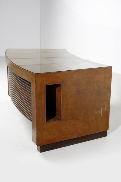 REGGIORI FERDINANDO (1898 - 1976) : Scrivania  - Asta Asta 378 | DESIGN E ARTI DECORATIVE DEL NOVECENTO - DESIGN Online - Associazione Nazionale - Case d'Asta italiane