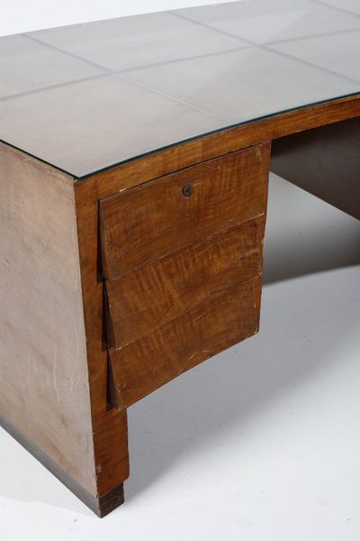 REGGIORI FERDINANDO (1898 - 1976) : Scrivania  - Asta Asta 378 | DESIGN E ARTI DECORATIVE DEL NOVECENTO - DESIGN Online - Associazione Nazionale - Case d'Asta italiane