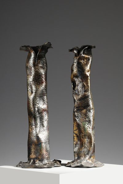 MARSURA SALVINO (n. 1938) : Coppia di vasi Brutalist  - Asta Asta 378 | DESIGN E ARTI DECORATIVE DEL NOVECENTO - DESIGN Online - Associazione Nazionale - Case d'Asta italiane