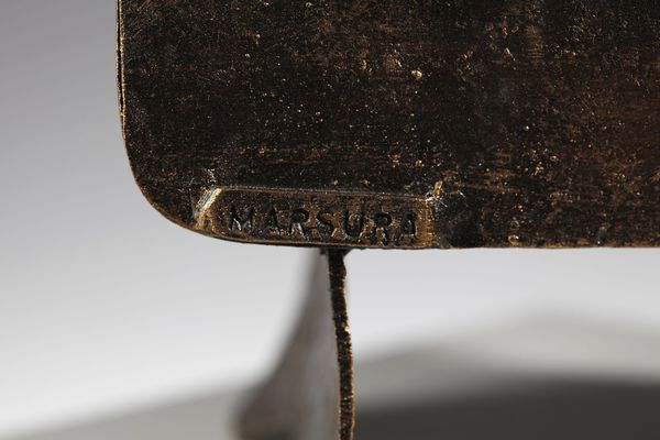 MARSURA SALVINO (n. 1938) : Fioriera ad anse ritorte  - Asta Asta 378 | DESIGN E ARTI DECORATIVE DEL NOVECENTO - DESIGN Online - Associazione Nazionale - Case d'Asta italiane